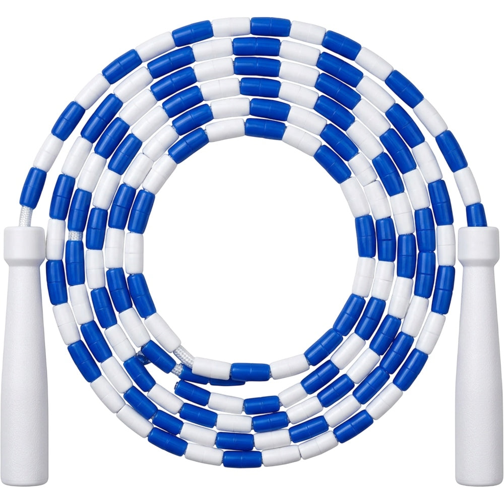 Terao Adjustable Beaded Jump Rope 2.8 m Blue and White - Product view