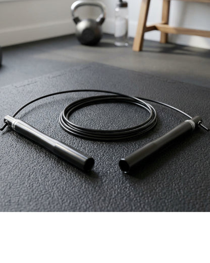 Terao Speed Jump Rope Black Bearing Handles